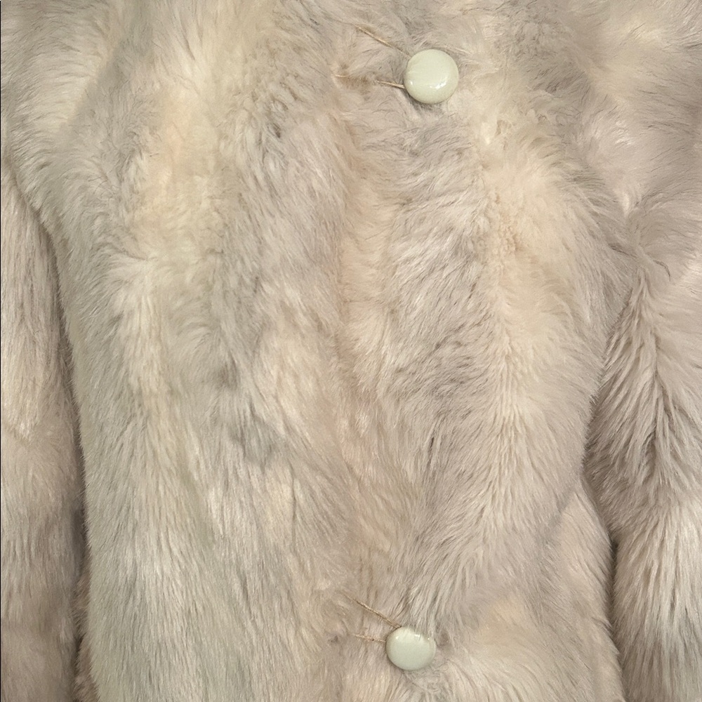 Intrigue Cream Faux Fur Pea Coat - Picture 2 of 15